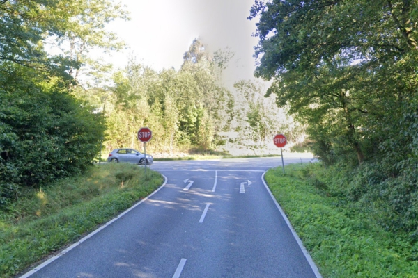 Abbiegen in die Alte Zollstraße